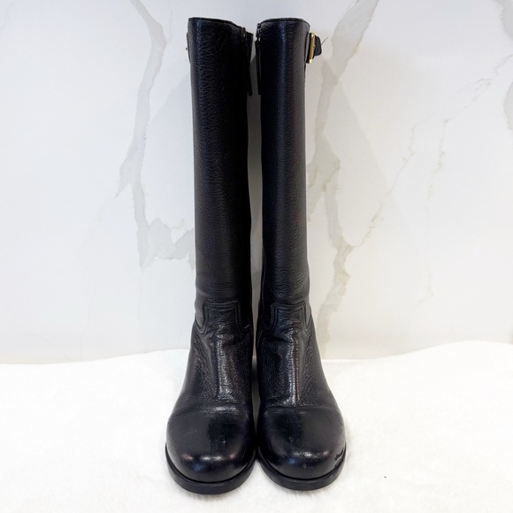Prada Leather Riding Boots Sz 6.5 - Picture 8 of 16